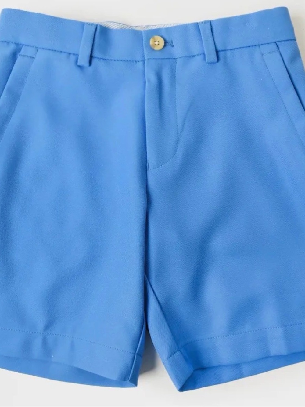 Peter Millar Light Blue Flat Front Shorts